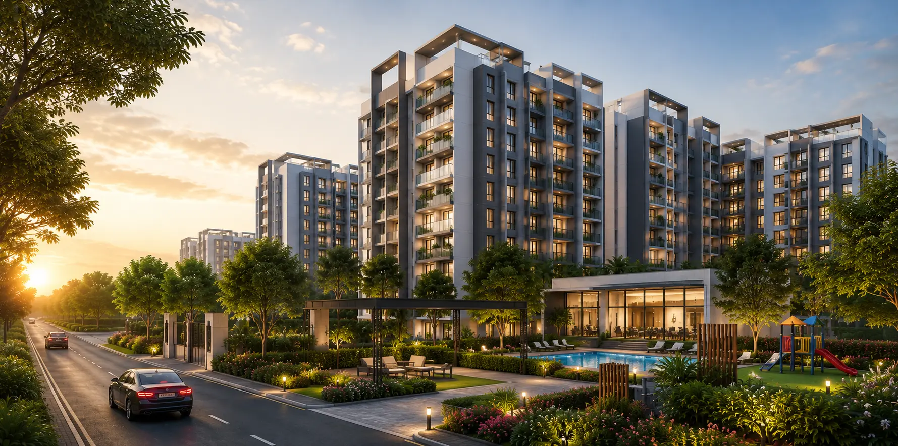 Premium 2 BHK flats in Sarjapur Road by Mythri Sikharam